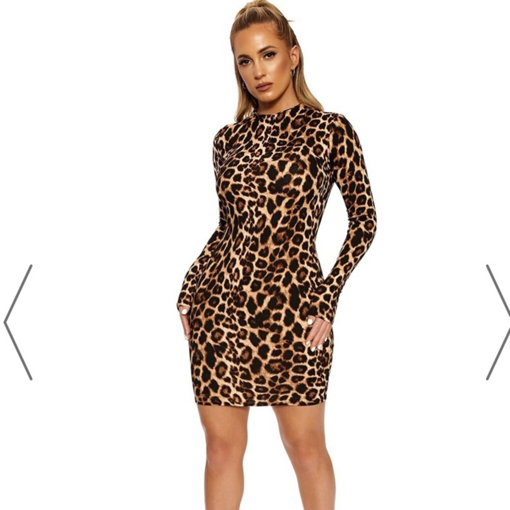 Naked Wardrobe Get Wild About It Dress